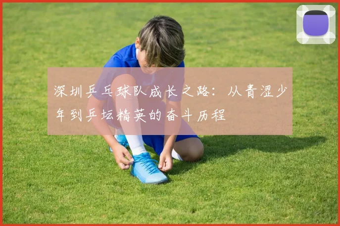 深圳乒乓球队成长之路：从青涩少年到乒坛精英的奋斗历程